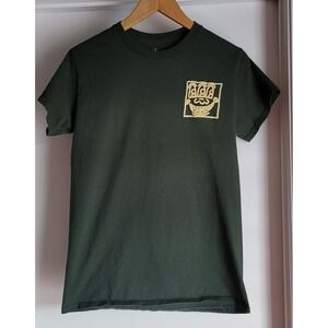 Keith Haring T-Shirt Size S Unisex Green Cotton Graphic Print
